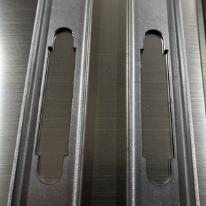 Parti in lamiera di taglio laser in alluminio con lavorazione CNC