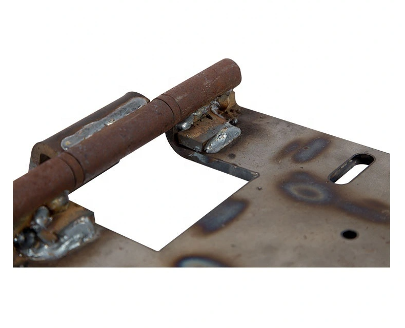 Grande parte di saldatura di taglio della staffa di saldatura della cerniera della porta in metallo zincato 