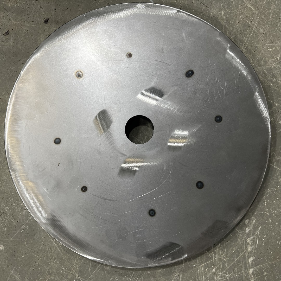 Scatola di metallo rotonda con corpo principale per custodia in metallo per saldatura personalizzata
